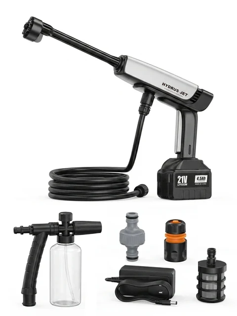 Hydrus Jet product on clean studio background